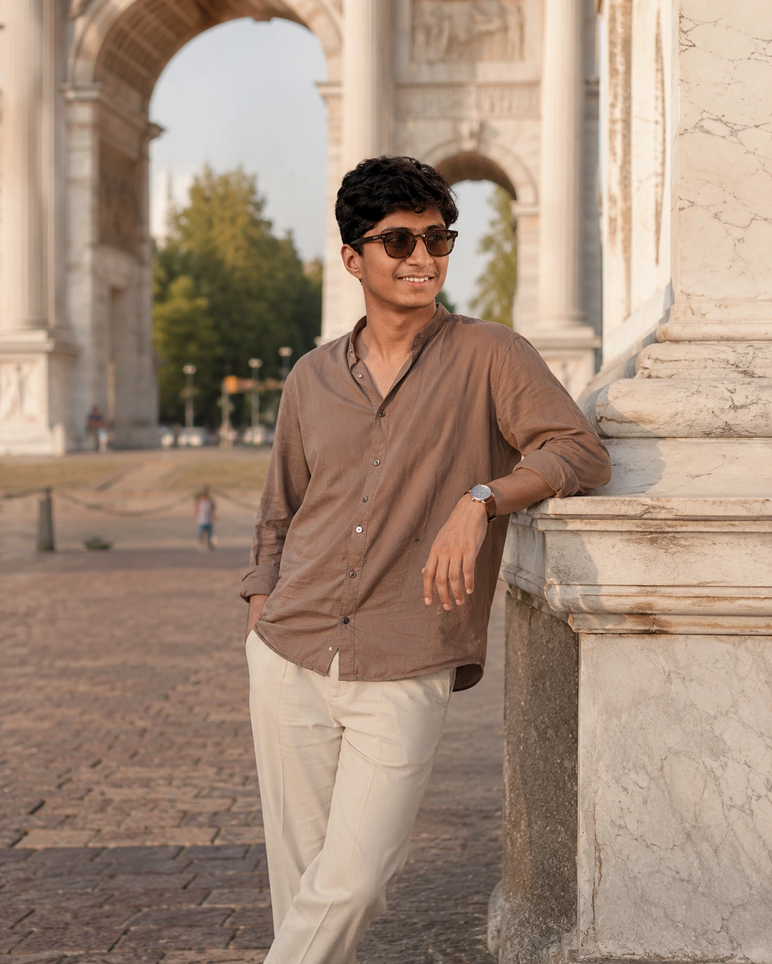 AliHx Milan architecture editorial — Ali Hassan Portfolio shoot