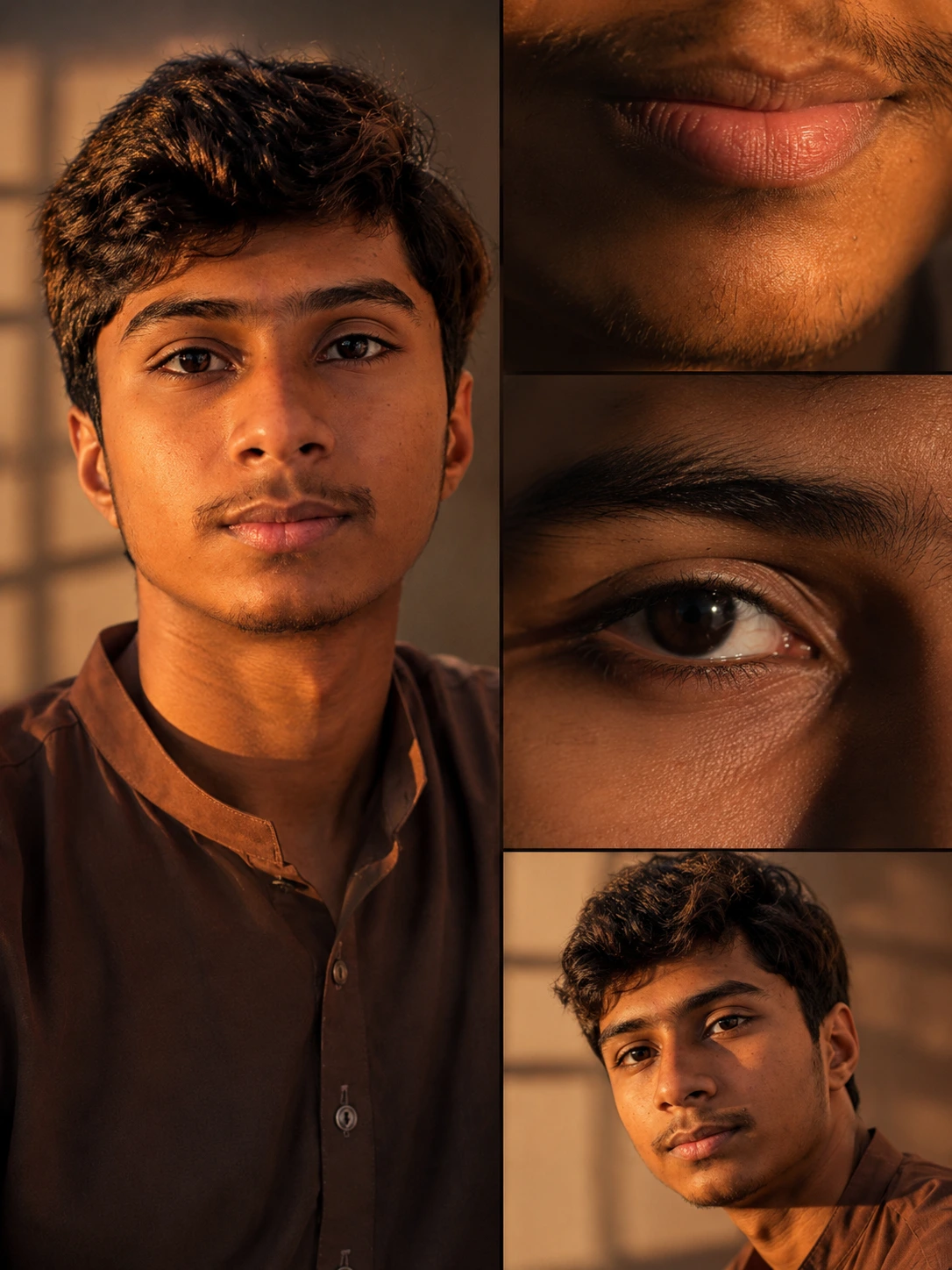AliHx (Ali Hassan) brand identity collage — Full Stack Developer Portfolio