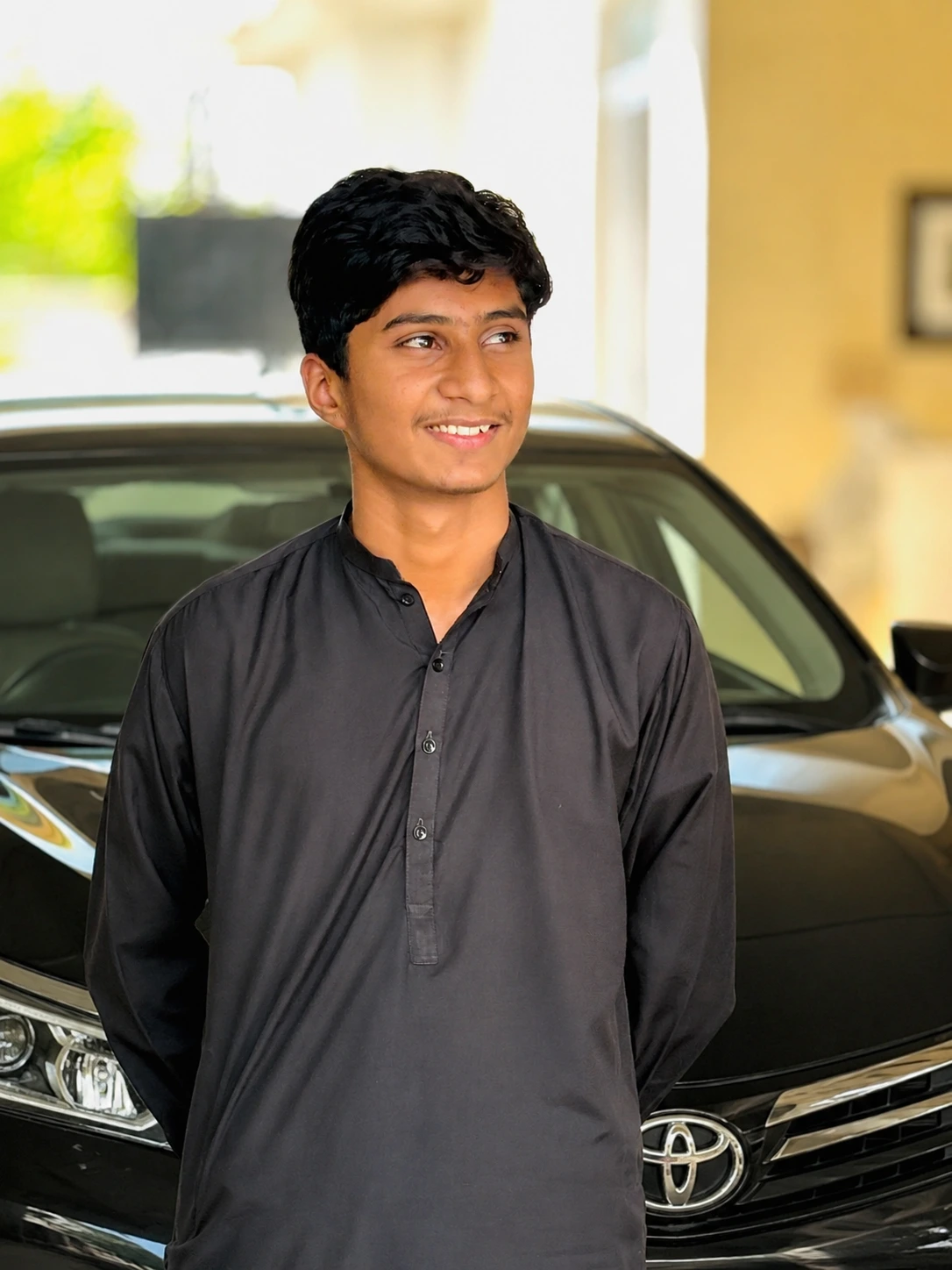 Ali Hassan off-duty lifestyle shot — AliHx Developer Portfolio